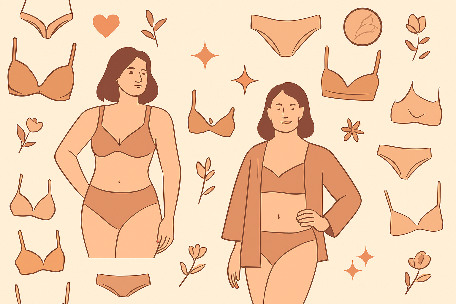 نقش لباس زیر در افزایش اعتماد به نفس و استایل روزانه 1 Confidence Starts Beneath: The Power of Lingerie